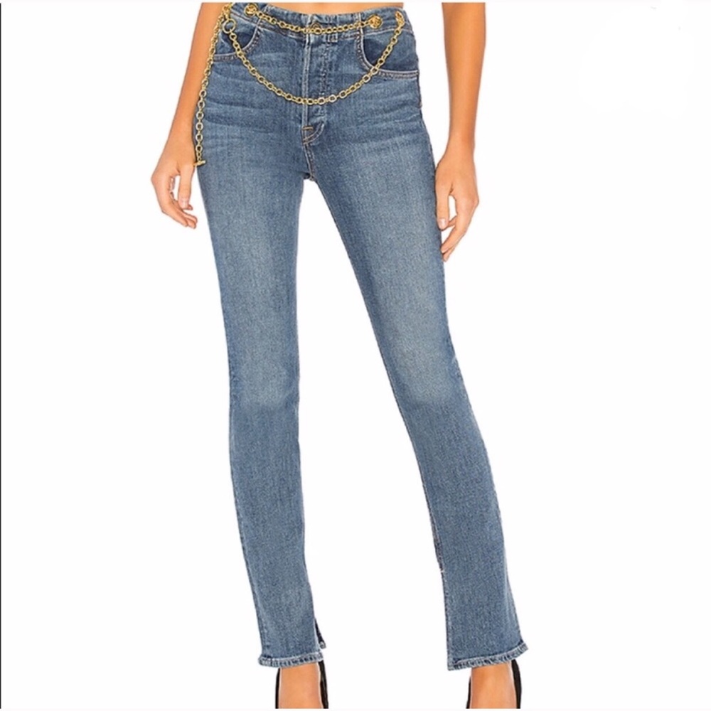 GRLFRND Blaine Mid-Rise Bootcut Jeans